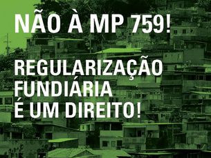 URGENTE: A regularização fundiária em risco