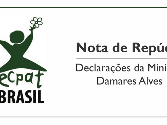 Nota de Repúdio acerca declarações proferidas por Damares Alves