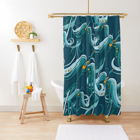 Lusionus – Fantasy madár – Zuhanyfüggöny