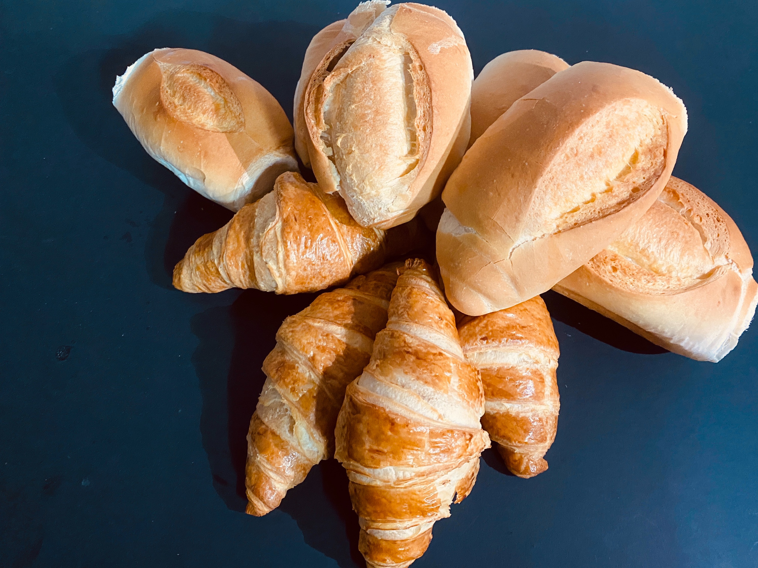 Arranged Food and Objects