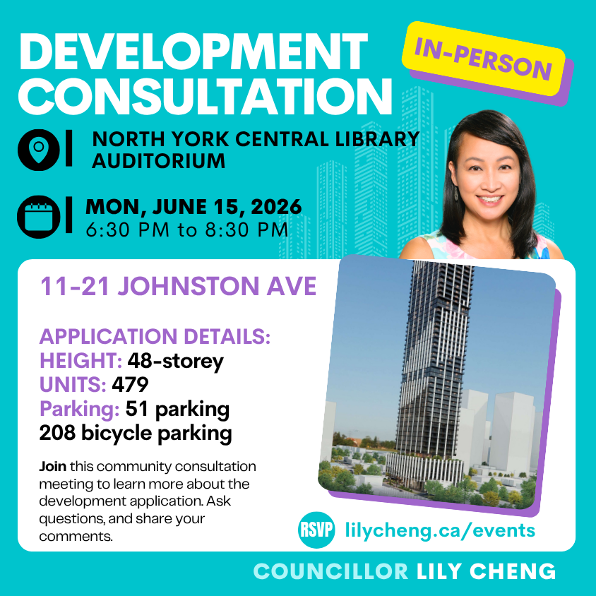 11-21 Johnston Ave - Community Consultation Meeting- In-person