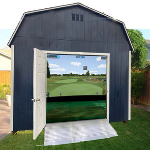 What Size Shed Do You Need for a Golf Simulator?