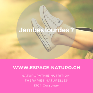 Jambes lourdes ?