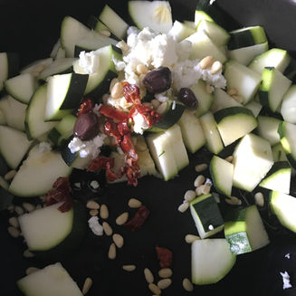 Frichti de courgettes