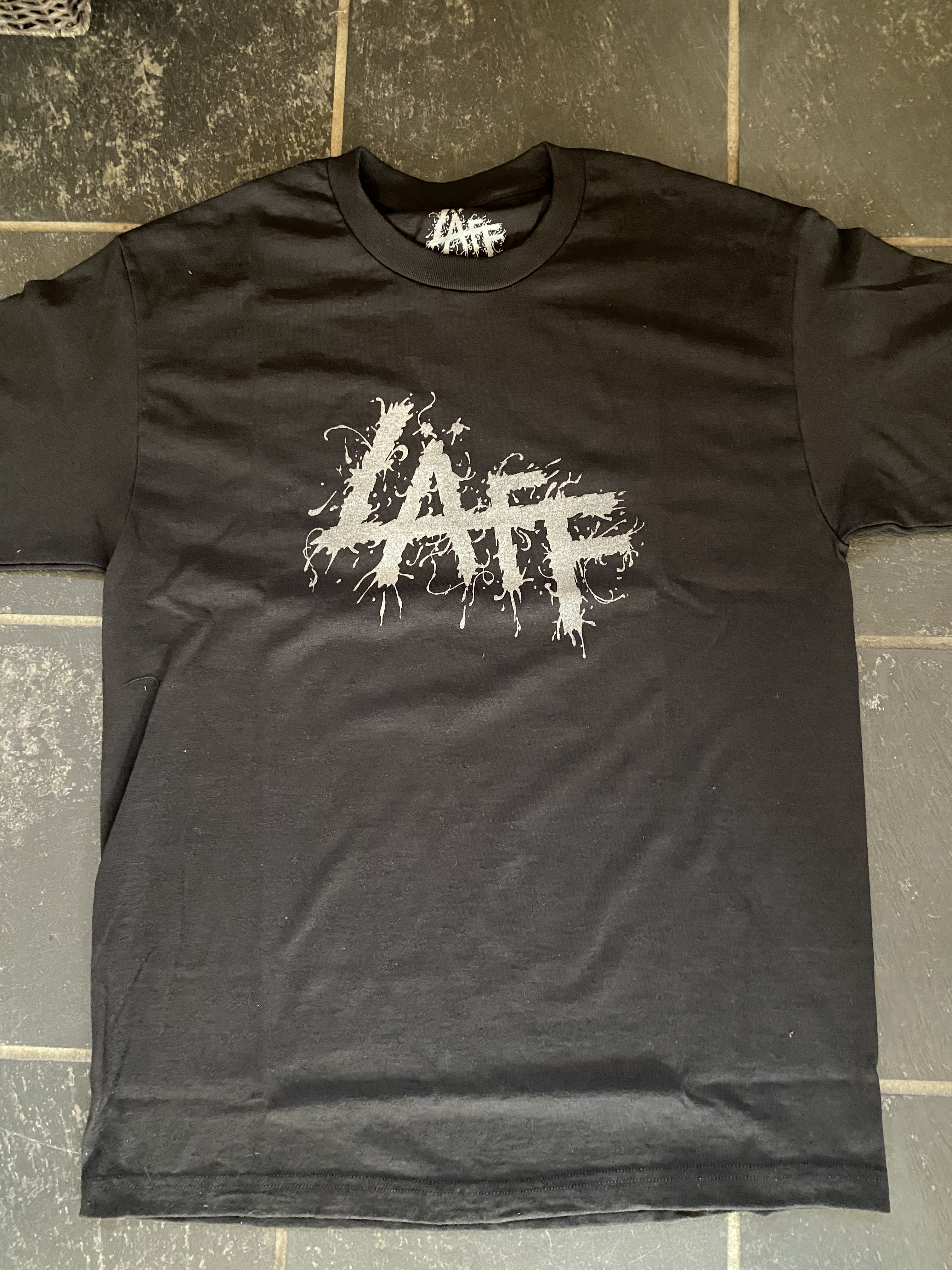 LÄFF "Splash" T-Shirt (M3 on Black)