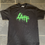 Thumbnail: LÄFF "Splash" T-Shirt (Slime Green on Black)