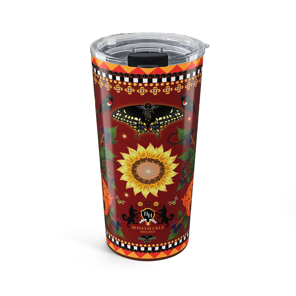Thumbnail: Honeysuckle Hideaway Tumbler 20oz