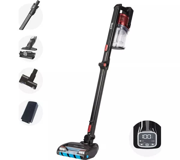 Currys current deals include this SHARK Anti Hair Wrap with PowerFins IZ300UKT Cordless Vacuum Cleaner - Ruby.