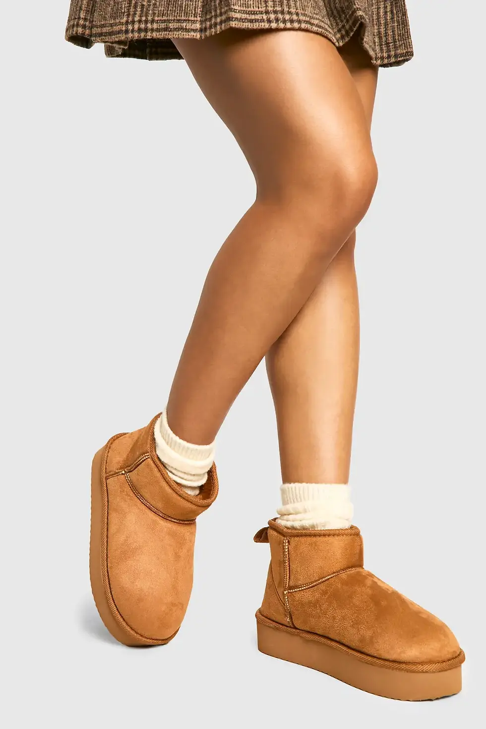 boohoo platform ugg dupes