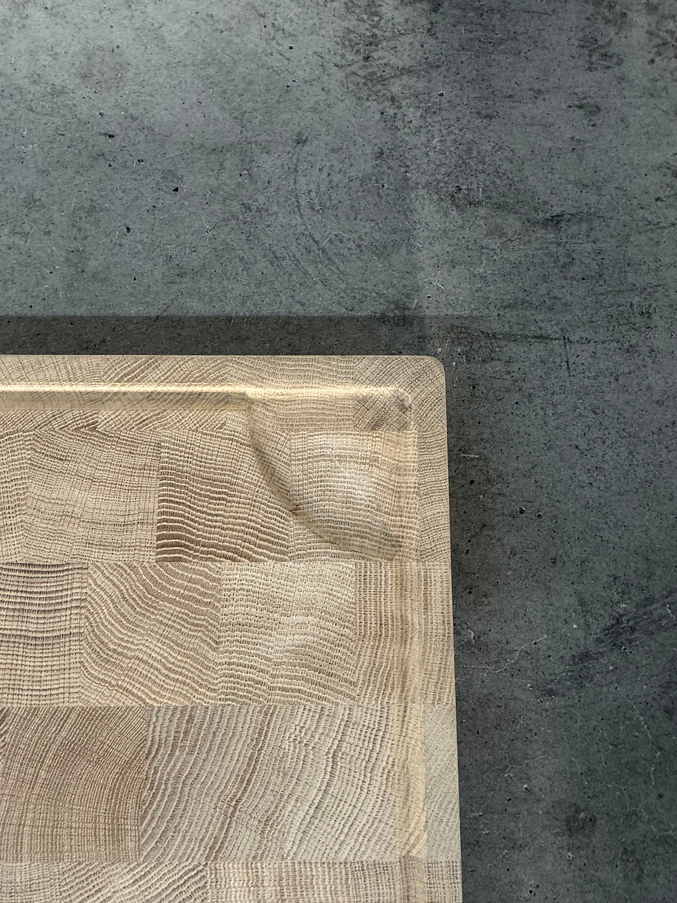 Thumbnail: Eiken kopshouten borrel plank 