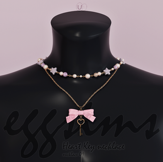 Heart Key necklace (necklace 09)