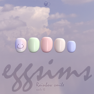 Rainbow Smile (nails 13)
