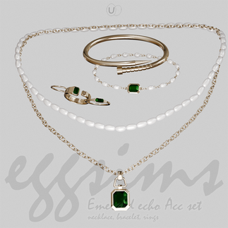 Emerald Echo Acc set