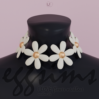 I-DLE "I Love" Minnie flower necklace (necklace 04)