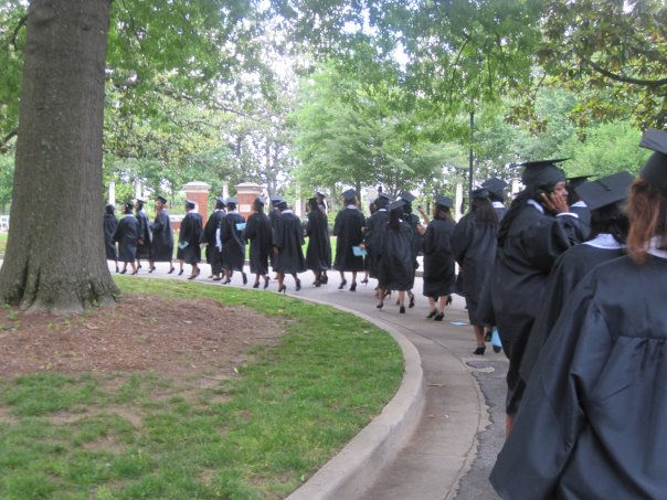 March Through the Alumnae Arch