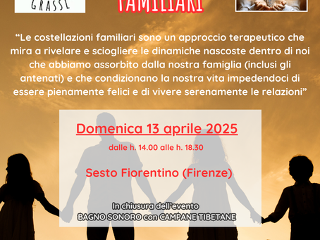 Pomeriggio Costellazioni Familiari