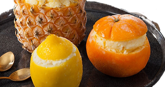 Fruits givrés