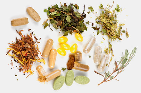 Natural herbs and supplements that may be used for treatment
