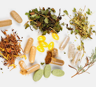 Herbal Supplements Assortment