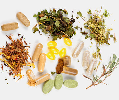 Herbal Supplements Assortment