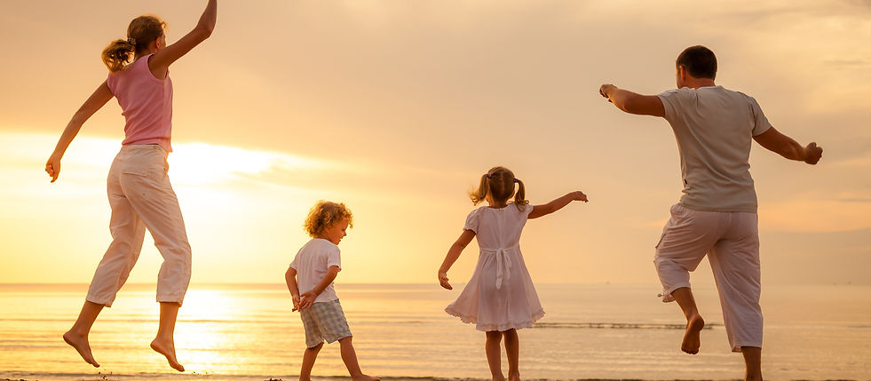 Família próspera e feliz