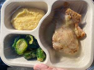 One of our delicious meals