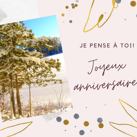 Joyeux anniversaire!