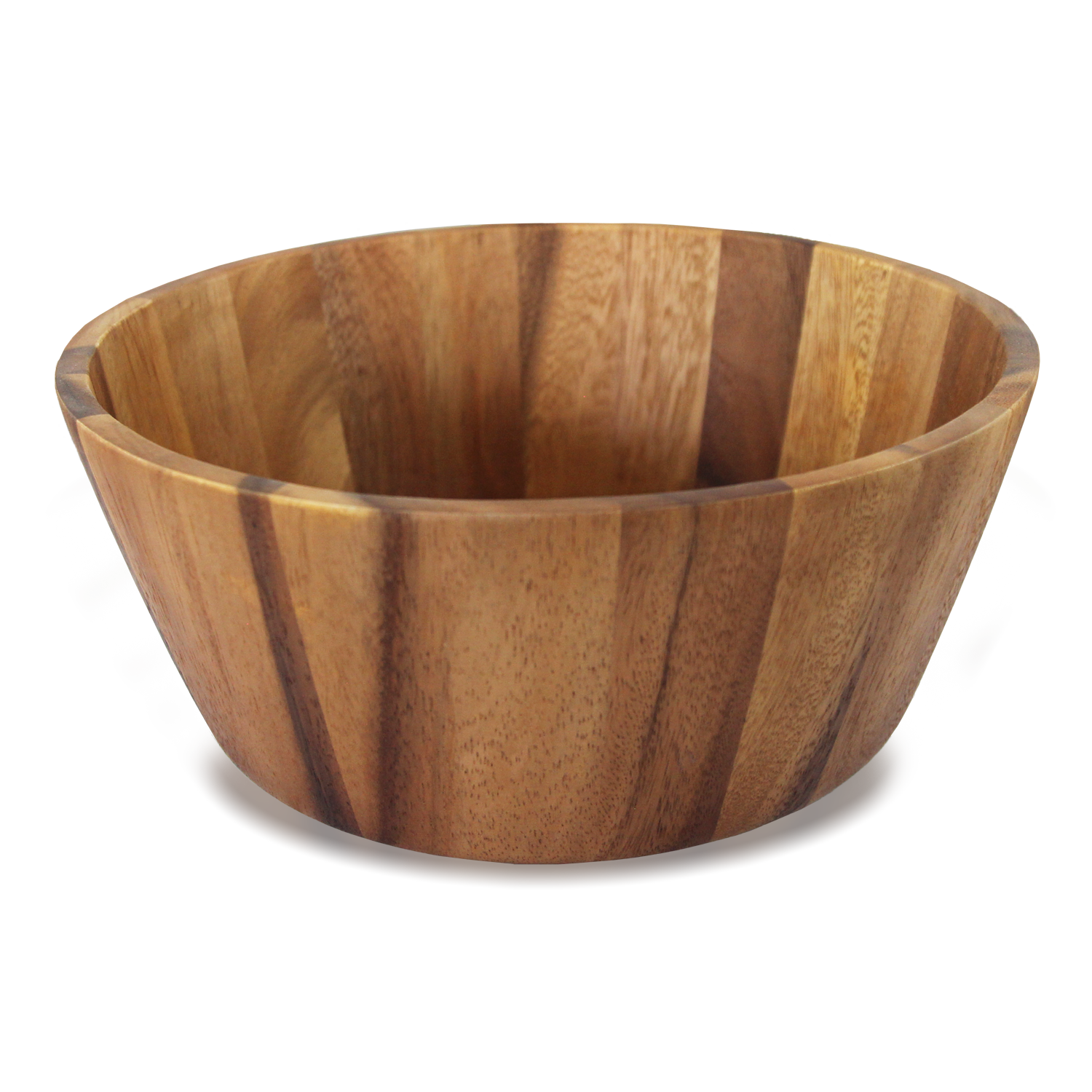 Acacia Wood Light Salad Bowl 12"x 4.75"