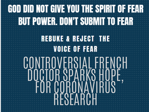 BE MINDFUL OF THE VOICE OF FEAR