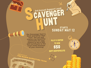 Our Support Local Scavenger Hunt is Back! 