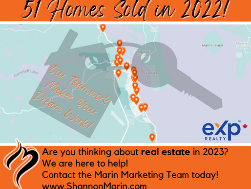 Homes Sold in 2022 on Vancouver Island