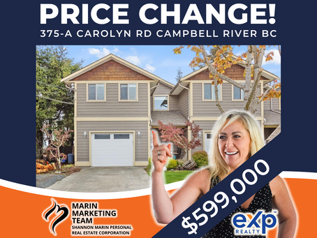 Price Change! - 375-A Carolyn Rd. Campbell River BC