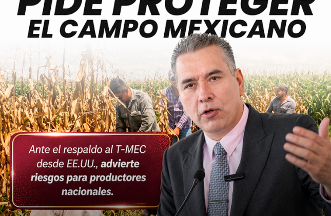 Firmeza en el T-MEC Waldo Fernández defiende al campo y la soberanía de México