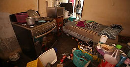 Daños en nueve inmuebles por torrente en la Álvaro Obregón