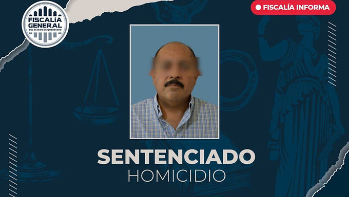Dictan 22 años de prisión por homicidio en Lomas de Casa Blanca
