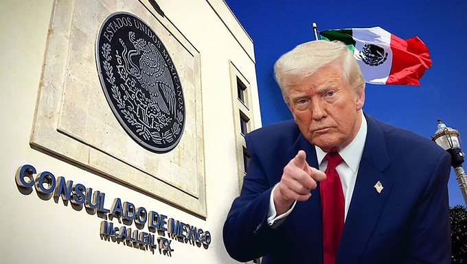 Trump pone bajo la lupa a los 53 consulados mexicanos en EU; ordena revisiones y analiza posibles cierres