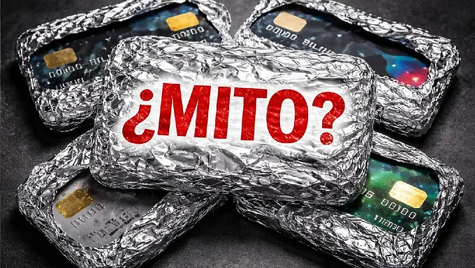 ¿Funciona envolver tarjetas de crédito y débito con aluminio para que NO te roben? Esto debes saber
