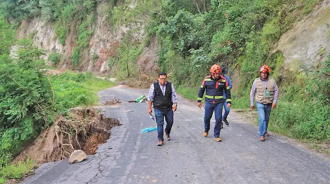 Reportan más lluvias por "Erick"; deja afectaciones en Morelos