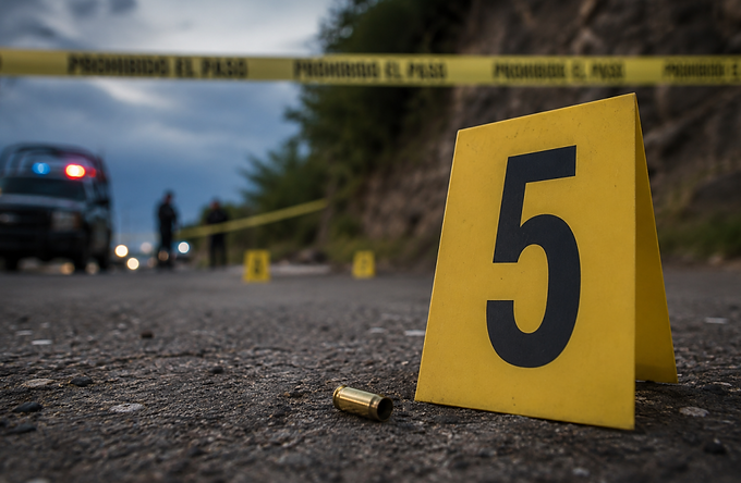 Reportan 5 homicidios este martes en Oaxaca 