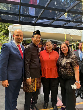 EVA MORENO FORTALECE LAZOS INTERNACIONALES DE MÉXICO EN LA CONMEMORACIÓN DIPLOMÁTICA DE INDONESIA