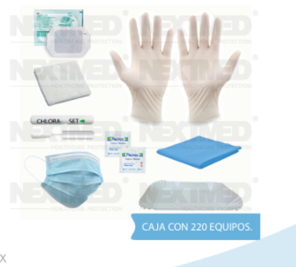 Equipo Estéril para Curación de Catéter Intravenoso
