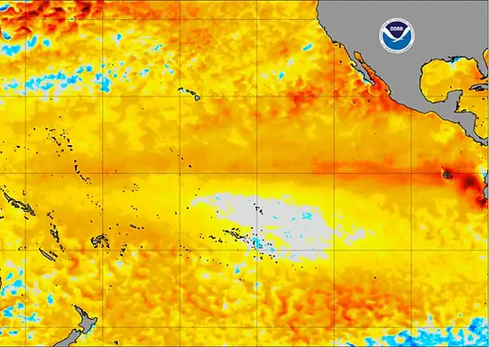 El mar se calienta y El Niño está cada vez más cerca