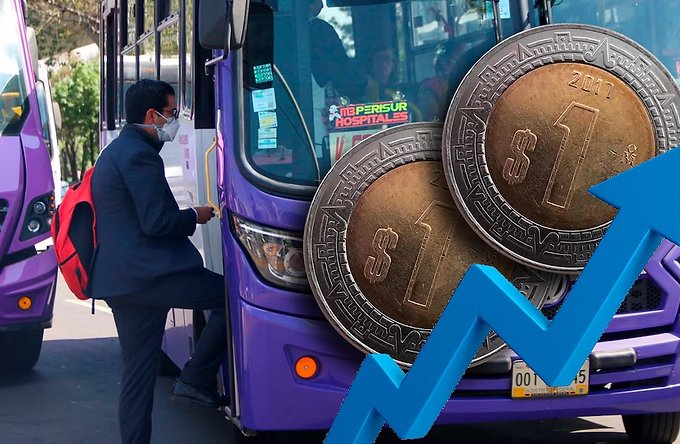 ¿Aumenta 2 pesos el transporte público en CDMX? Transportistas amenazan con paro y bloqueos