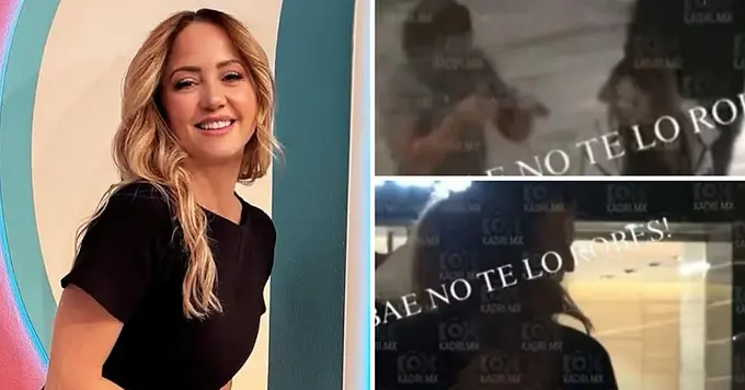 Andrea Legarreta ya tendría nuevo novio; así la captaron en plena cita