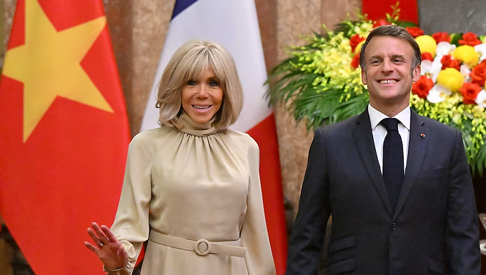 La turbulenta historia de amor de Emmanuel y Brigitte Macron