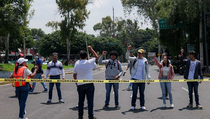 Marchas, bloqueos y movilizaciones hoy lunes 8 de septiembre