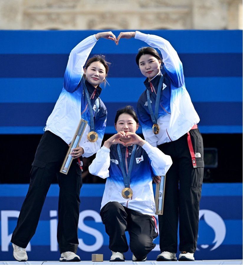 Argubaly the closest Korea came to losing a final, the women's team would get win gold