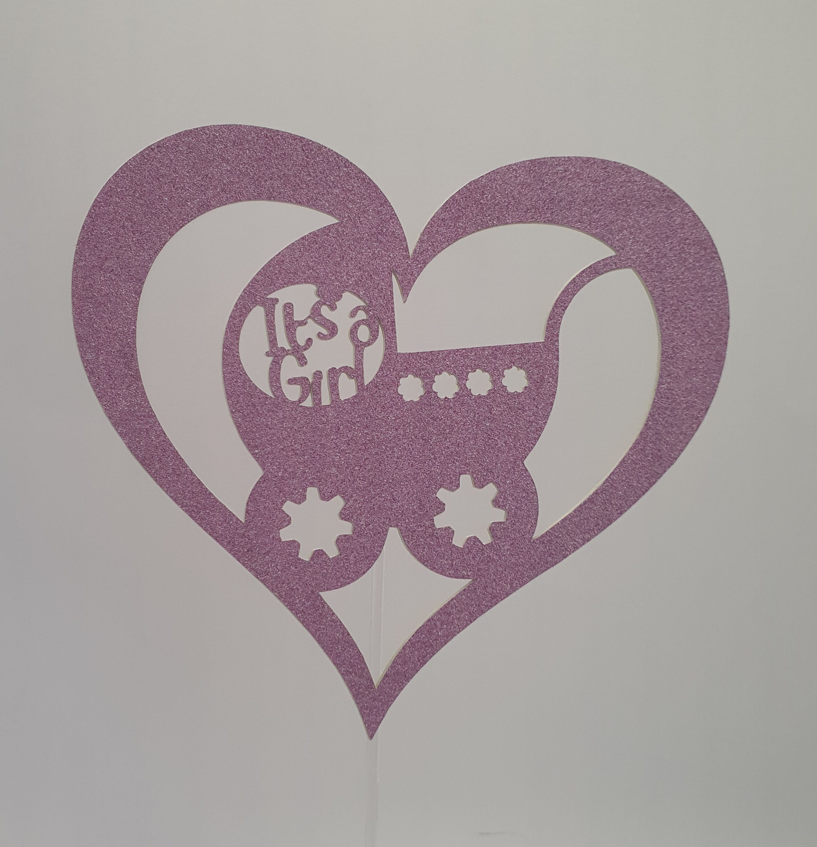 Æ Baby Cake Topper "It´s a Girl ". MOD. CTIG 0100