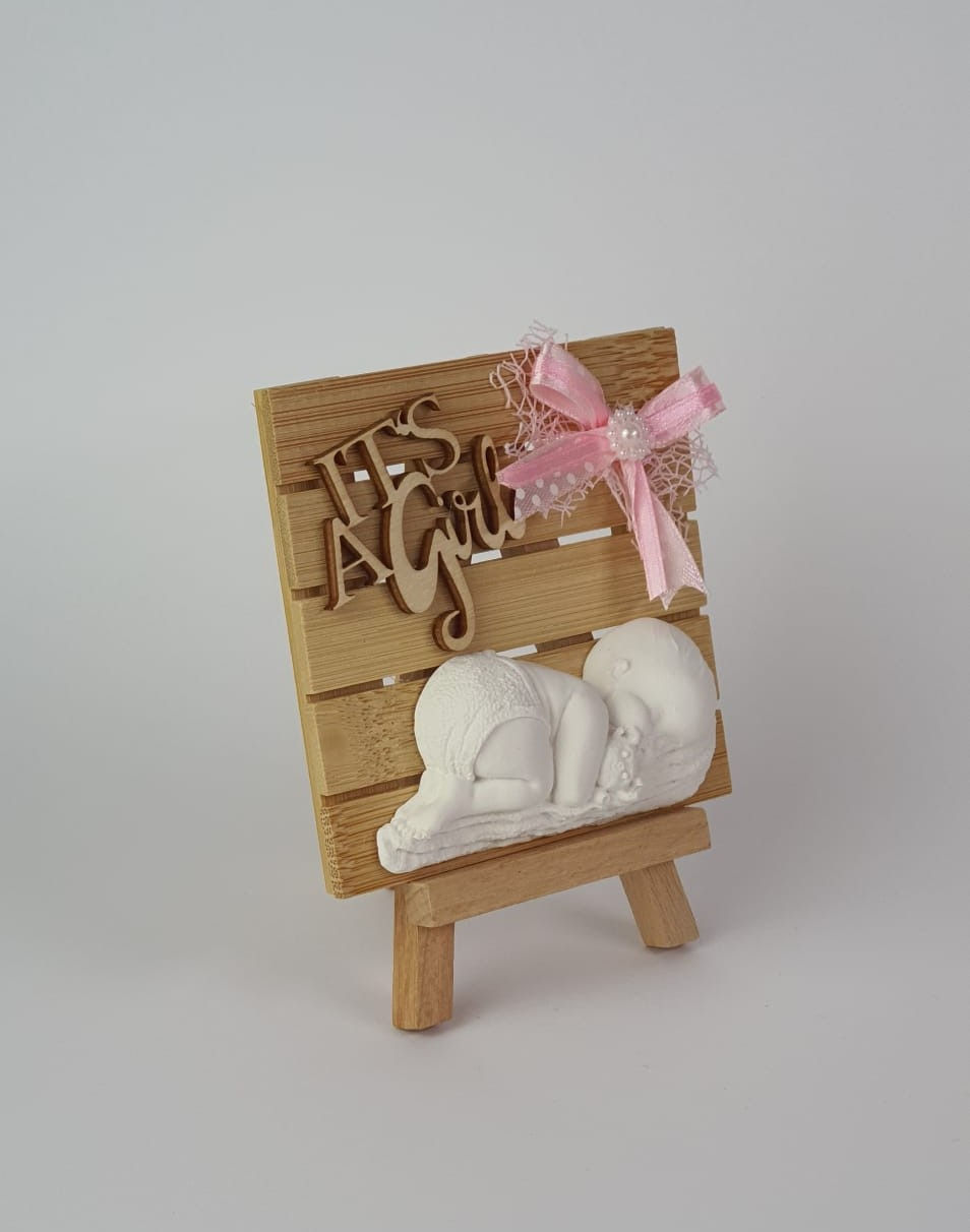Miniaturbild: Æ Baby Gastgeschenk, Mod. It´s a Girl.