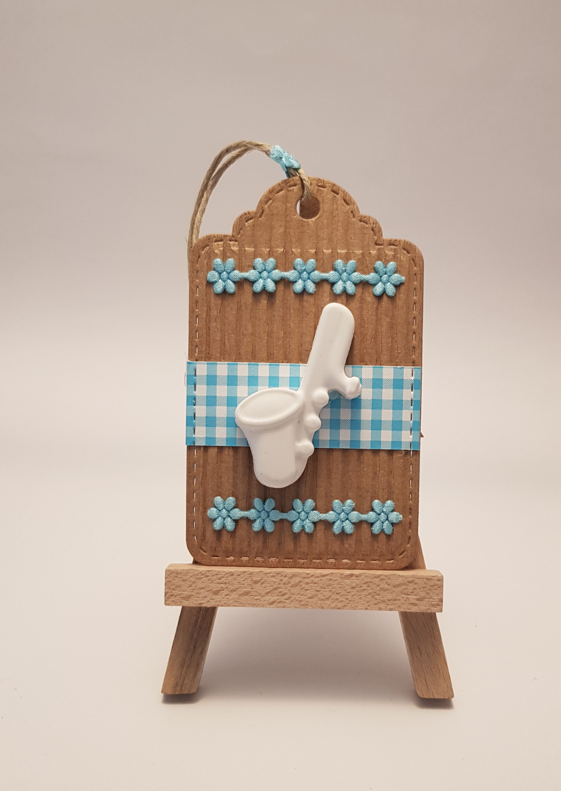 Æ Baby Geschenkanhänger, Mod. Baby Saxophon